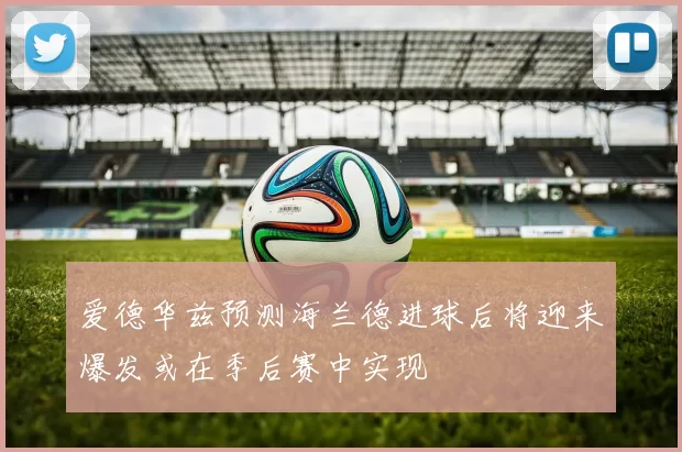 爱德华兹预测海兰德进球后将迎来爆发或在季后赛中实现